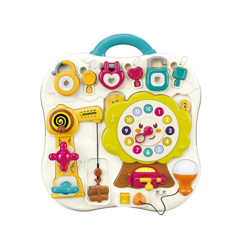 Montessori Busy Board Sensory Toy for Toddlers