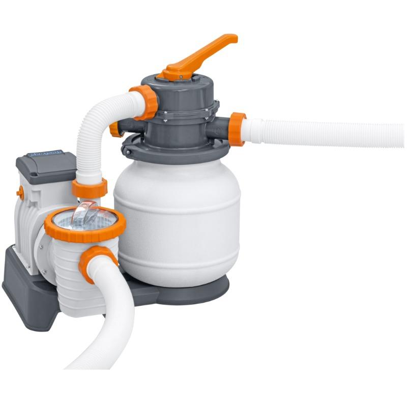 بست واي - مجموعة مسبح باور ستيل مستطيل