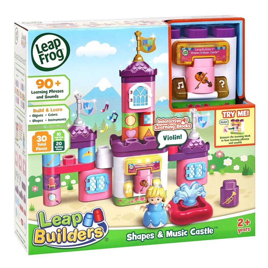 LeapFrog LeapBuilders Shapes & Music Castle Set