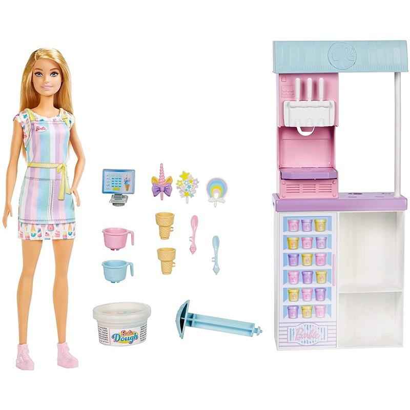 Barbie Ice Cream Shop Playset