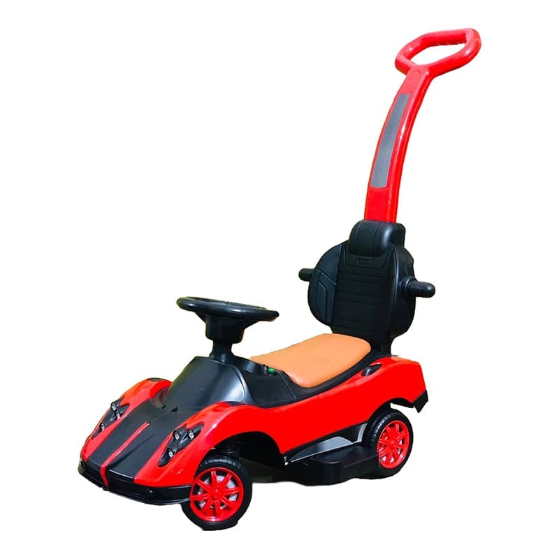 MZT Ride On Pushing Car With Light And Music - Red