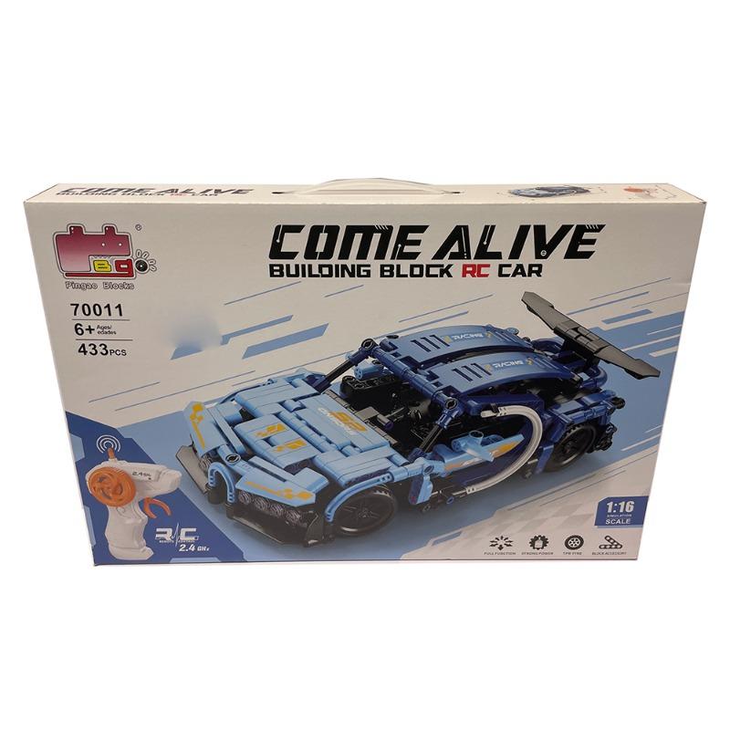 Come Alive Building Block RC Car - Speed Racer Edition - 433 PCS