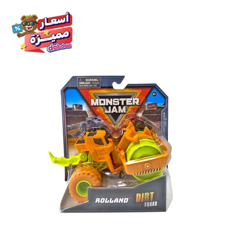 Monster Jam Vehicles Dirt Squad Rolland Orange