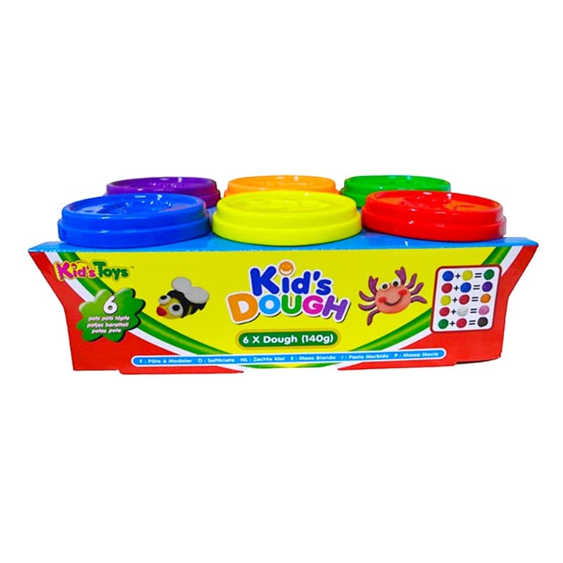 Kids Dough Set 141 g - 6 Pack