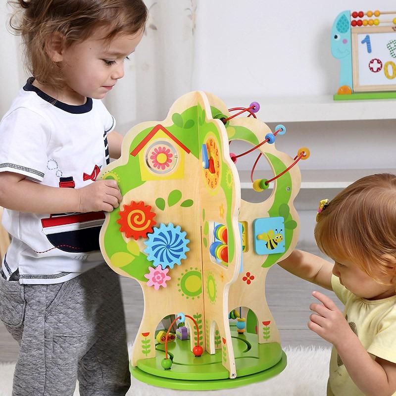 Tooky Toy - Wooden Activity Tree