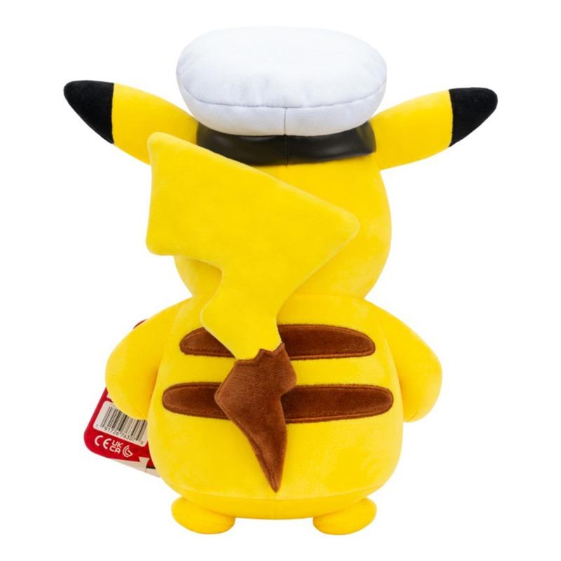 Captain Pikachu 8-Inch Plush