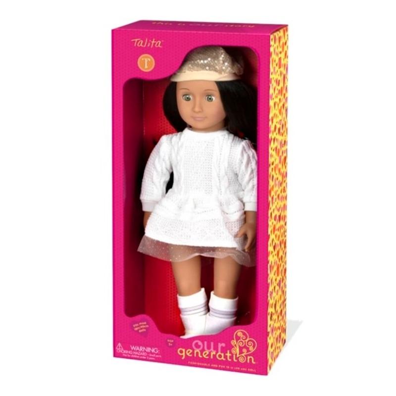 Our Generation Talita Doll With Dress And Hat Outfit