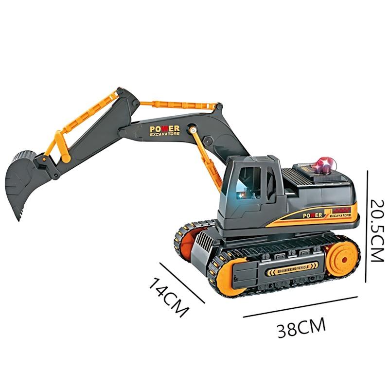 JT Toys Spray Construction Vehicle - Black
