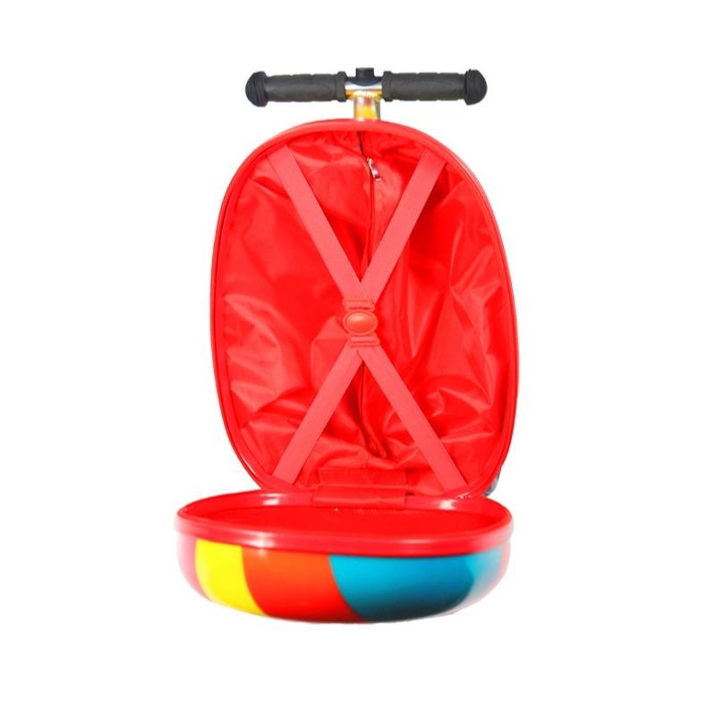 Cappe Scooter Suitcase Rainbow