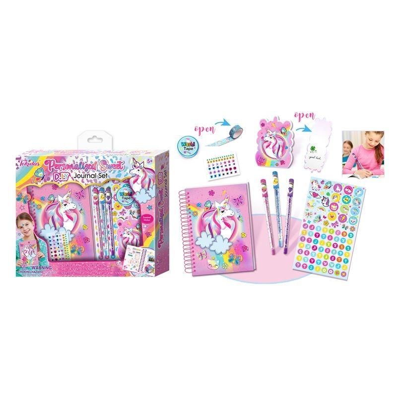 Tokidas Personalized Sweet D.I.Y Journal Set For Girls