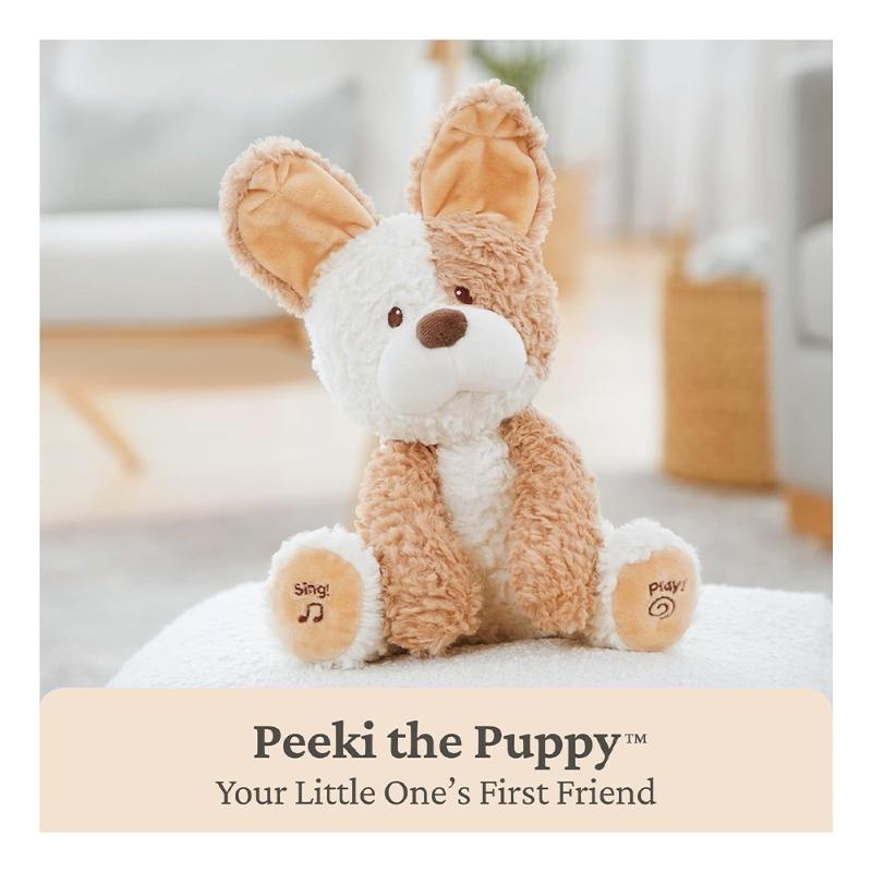 GUND Baby Peeki Peek-A-Boo Puppy