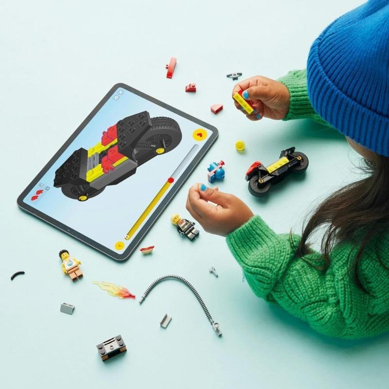 Lego City Fire Rescue Motorcycle 60410