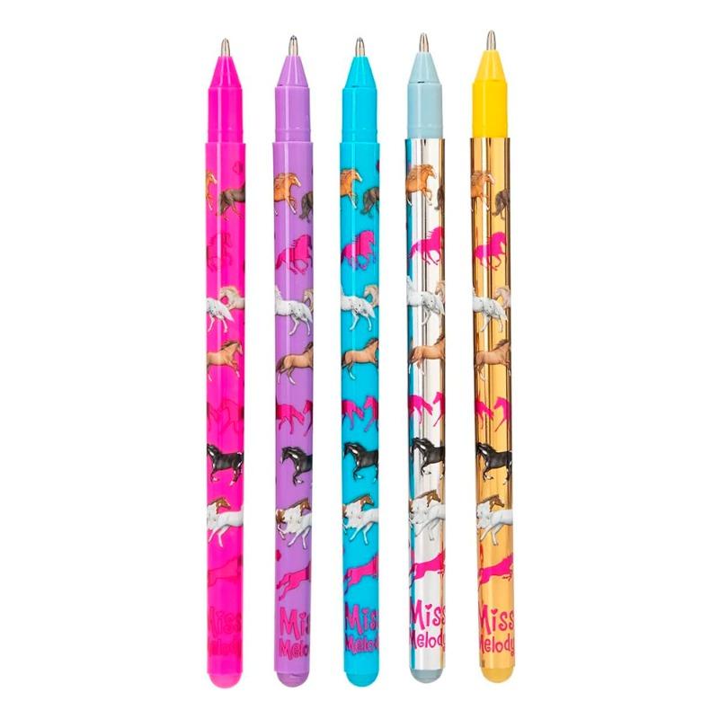Top Model Depeche Gel Pen Set 5 Color Glitter