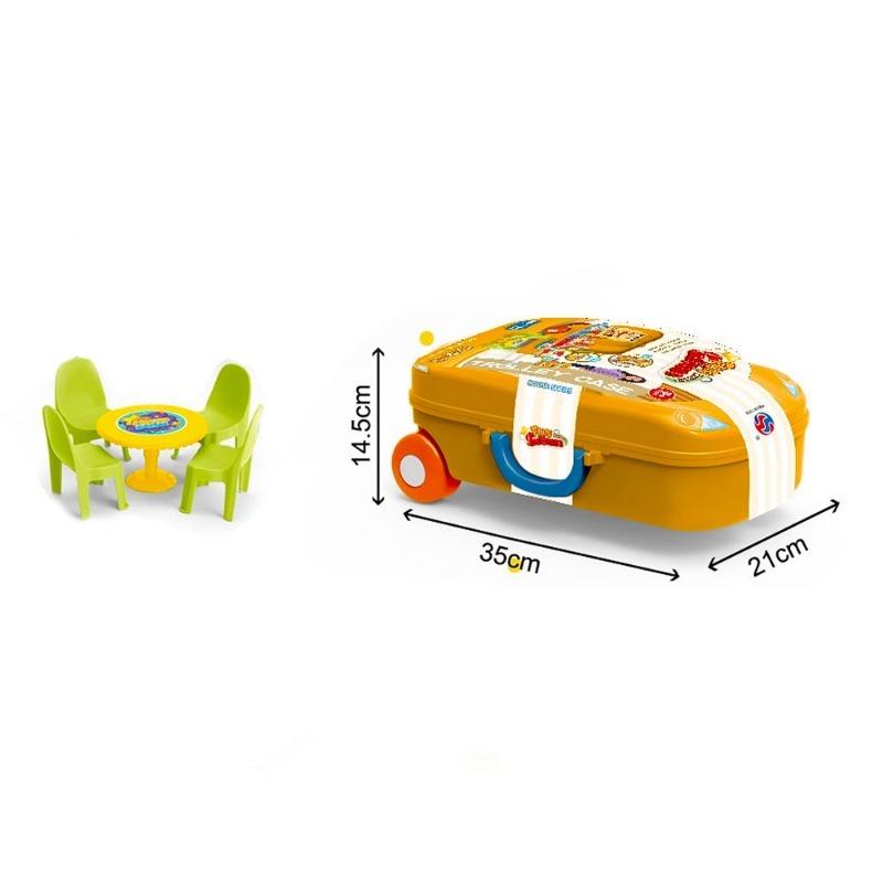 Magic Dough Colored Mud Taco Set + Barbecue Bag Set Bundle