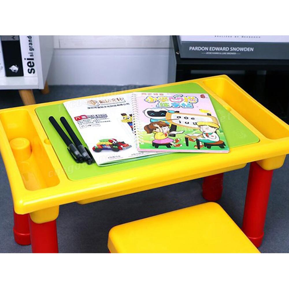 Building Block Study Table Multi Activity Table Set
