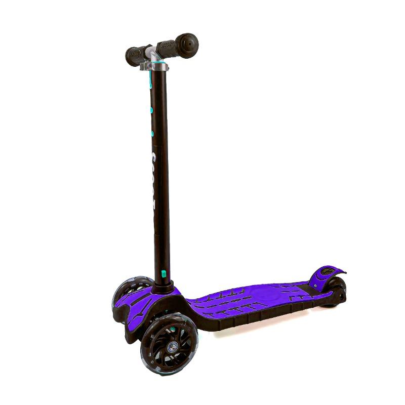 Scooter With Led Wheels