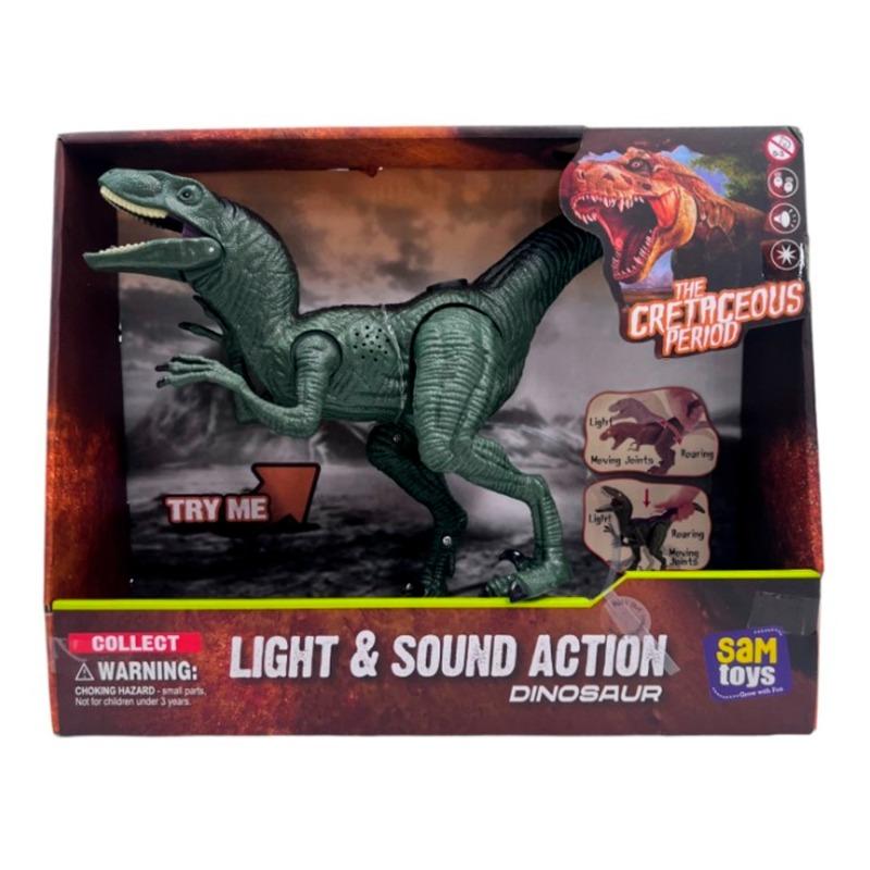 Sam Toys Press Play Simulation Velociraptor