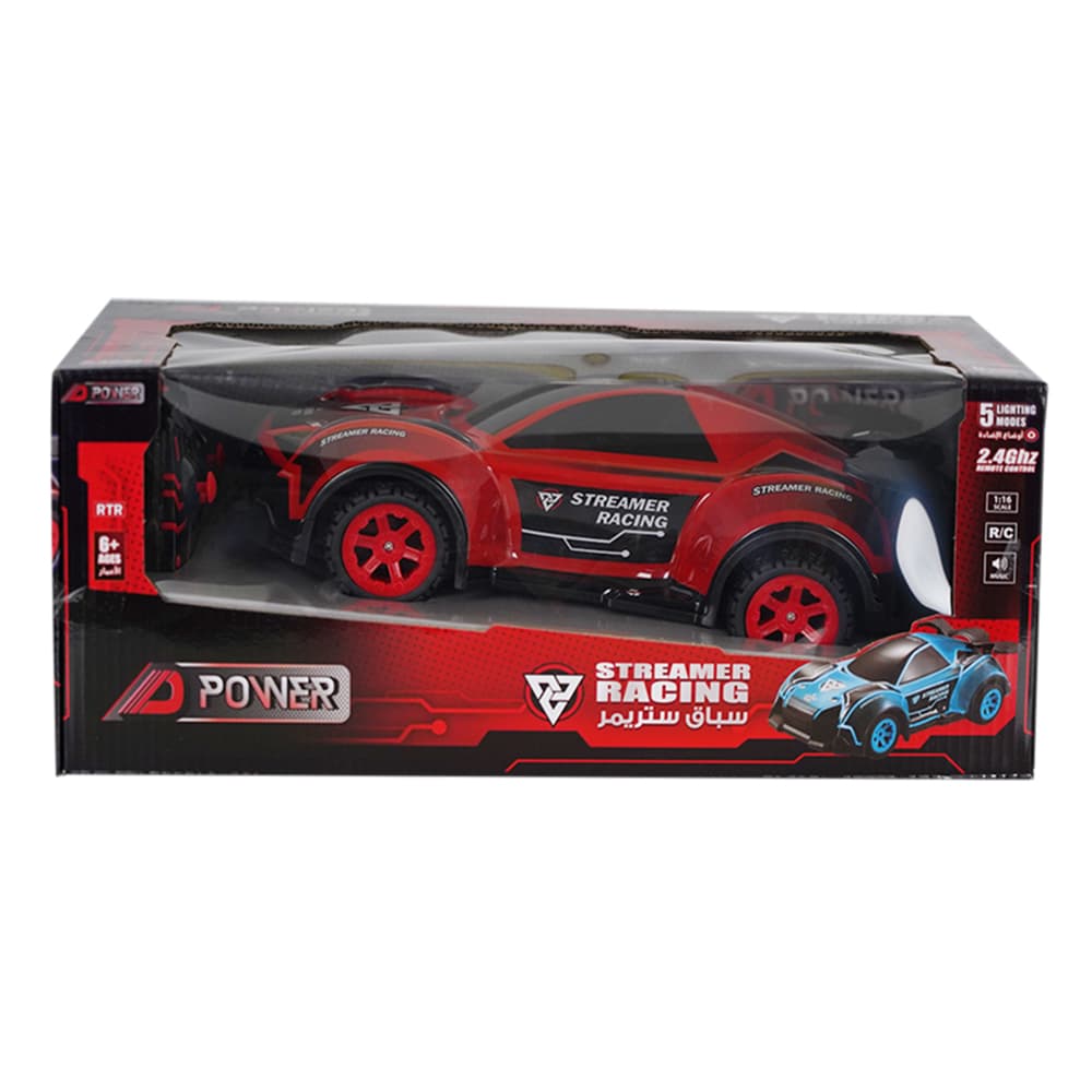 D Power Streamer Racing Climber R/C - Red