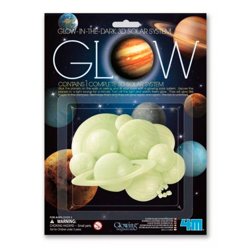 4M Glow In The Dark 3D Solar System