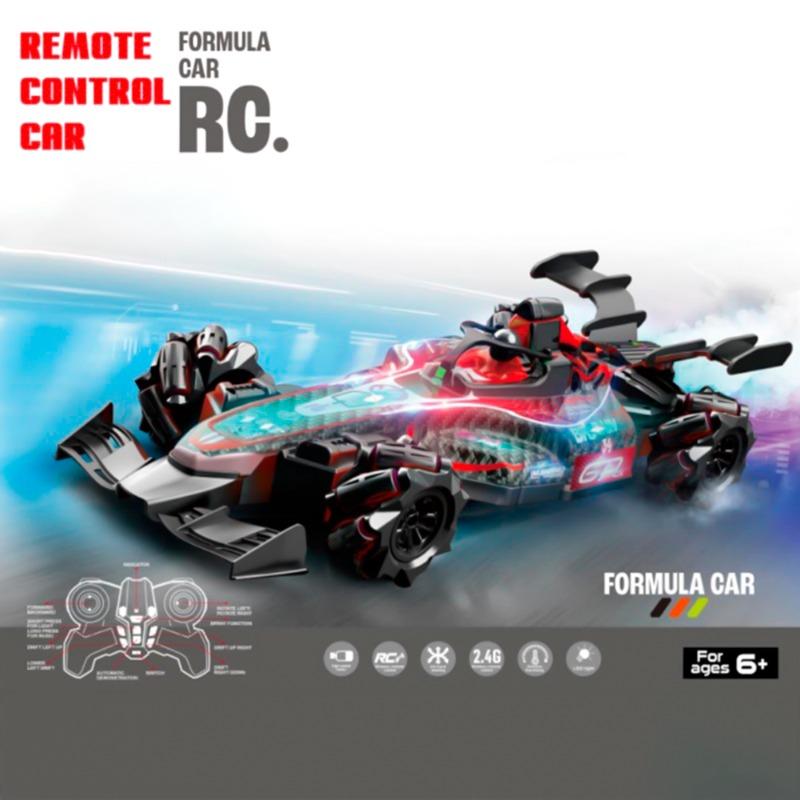 لوكتوي - سيارة فورمولا لايت سبراي سايد ستانت للتحكم عن بعد