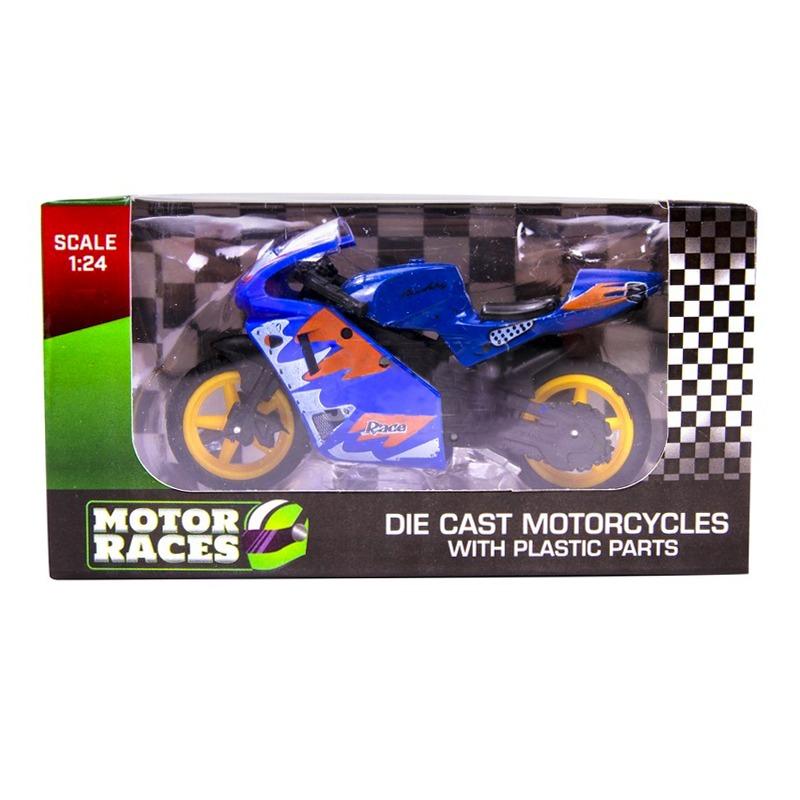 دراجة موتور سوبر ديكاست 1:24 - أشكال متعددة