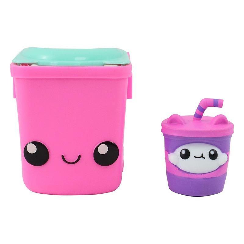 Recycling container with surprise - assorted shapes