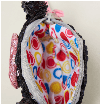 تاي - محفظة القطة كيكي مزينة بالترتر