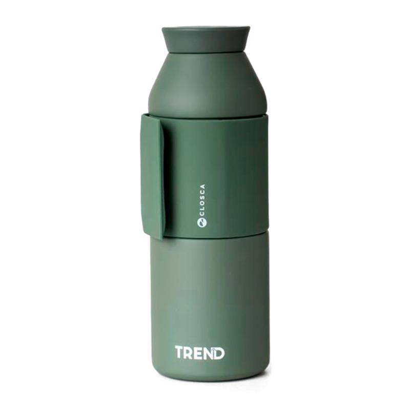 كلوسكا - زجاجة مياه ستانلس ستيل 450 مل لون أخضر غامق