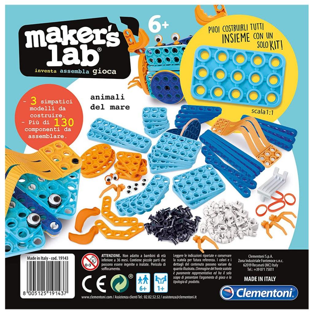 Clementoni Maker's Lab - Animals Of The Sea