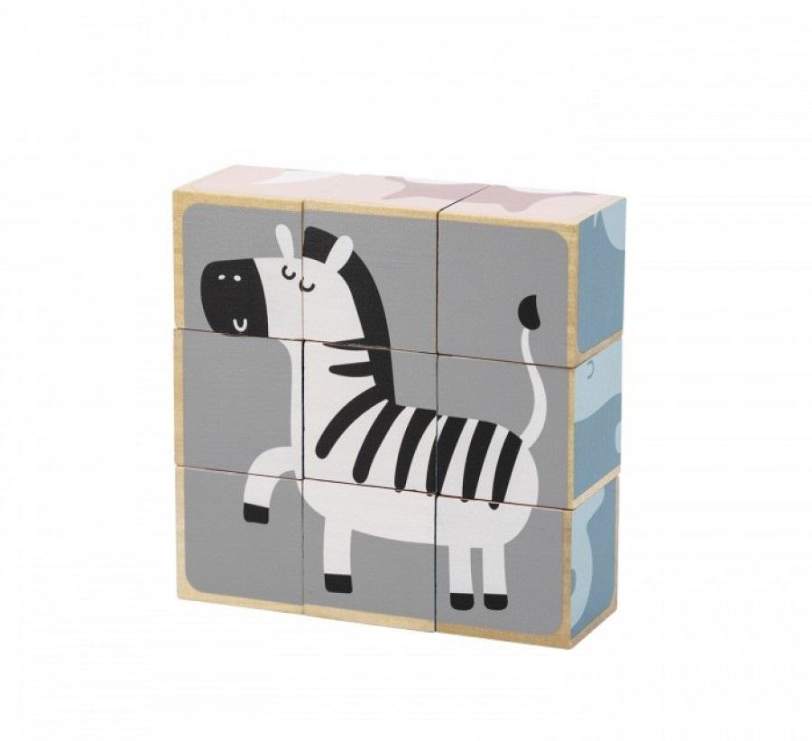 VIGA 6 Side Puzzle Blocks