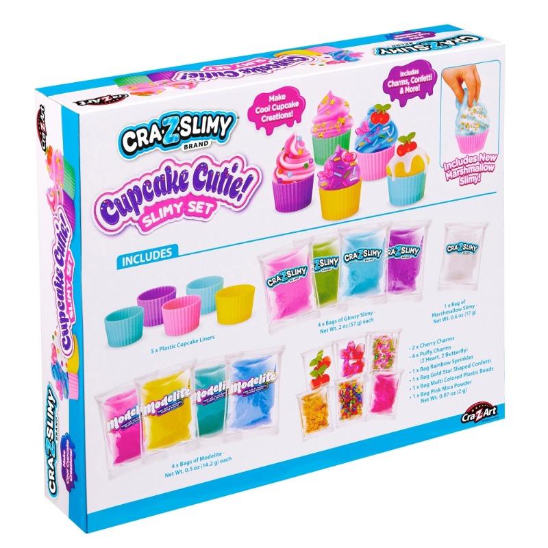 CraZSlimy Cupcake Cutie Slime Set