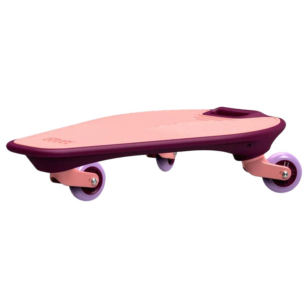 Wiggleboard The Skateboard 3 Wheels With A New Twist - Pink