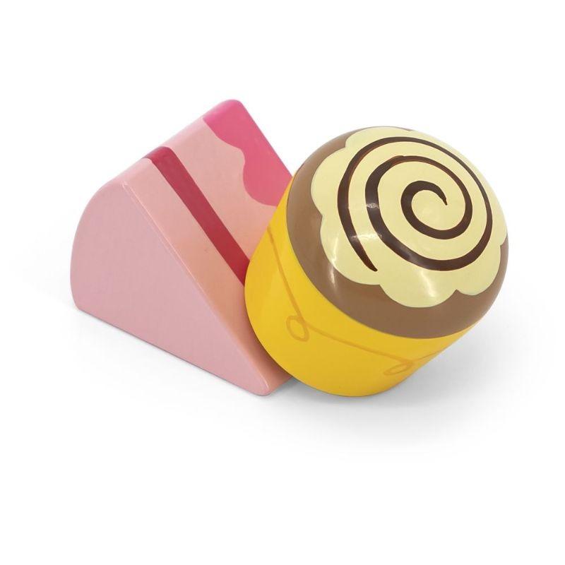 فيجا - مجموعة لعب حلويات الشاي مع حامل