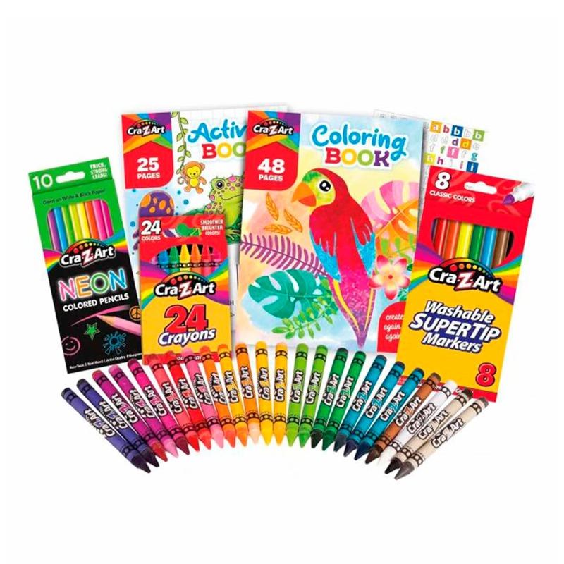 كراز أرت - صندوق الفنون الرهيبة 80 قطعة