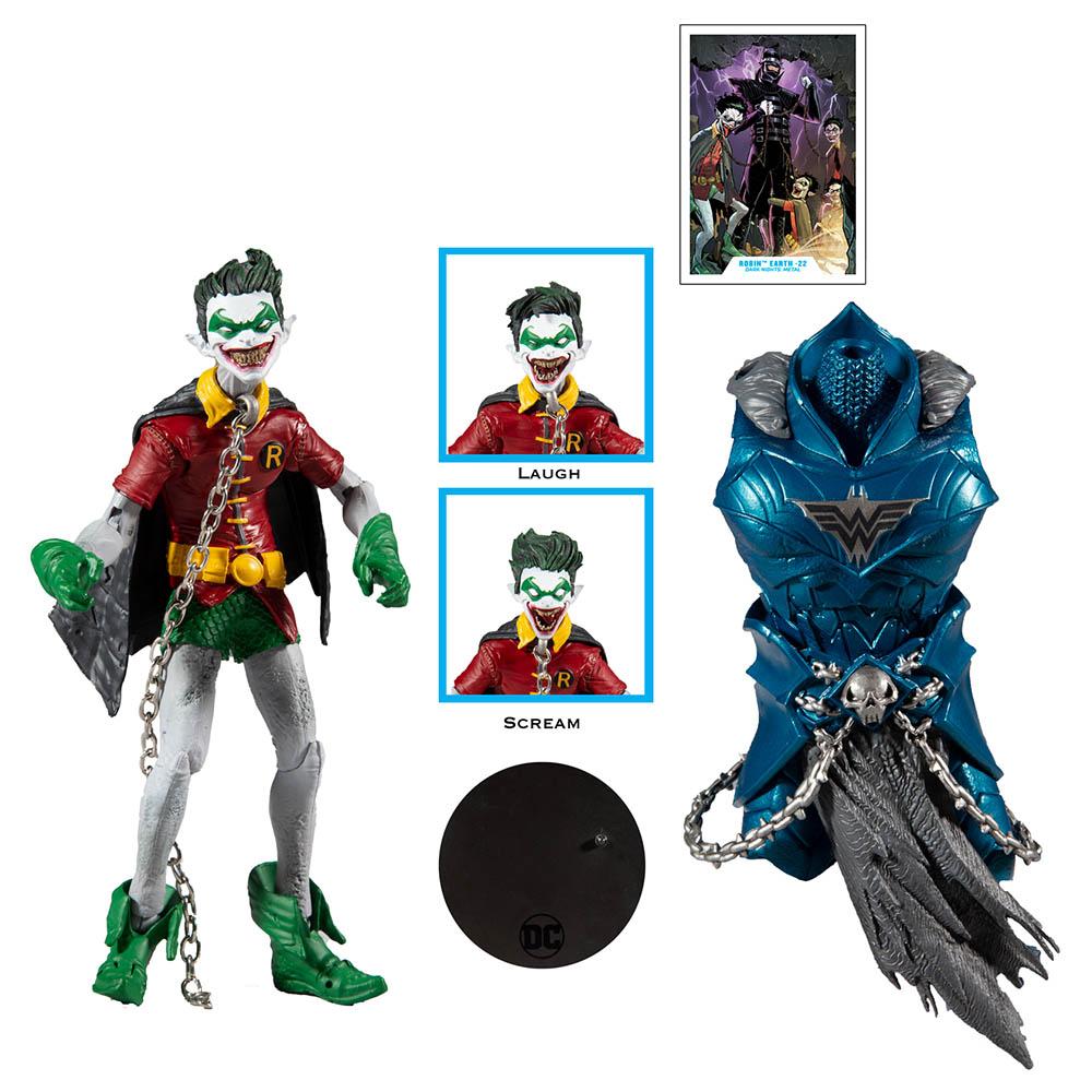 DC Comics Multiverse W2 BAF Robin Crow Metal Figure