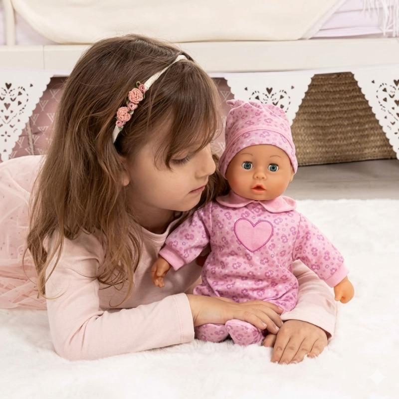 Bayer Baby Doll First Words 38CM Talking - Pink