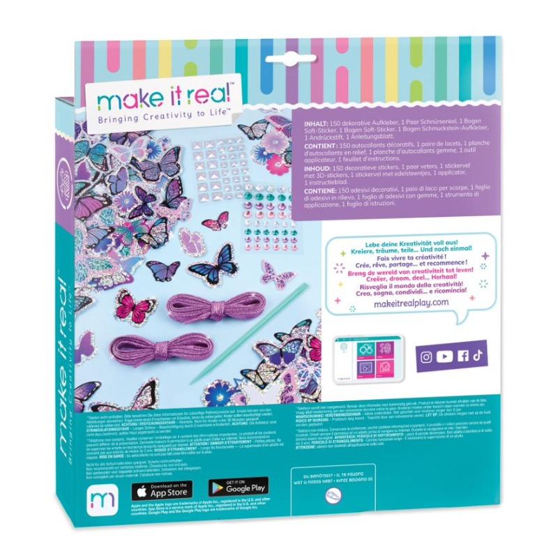 Make It Real Sticker Chic: Butterfly Bling