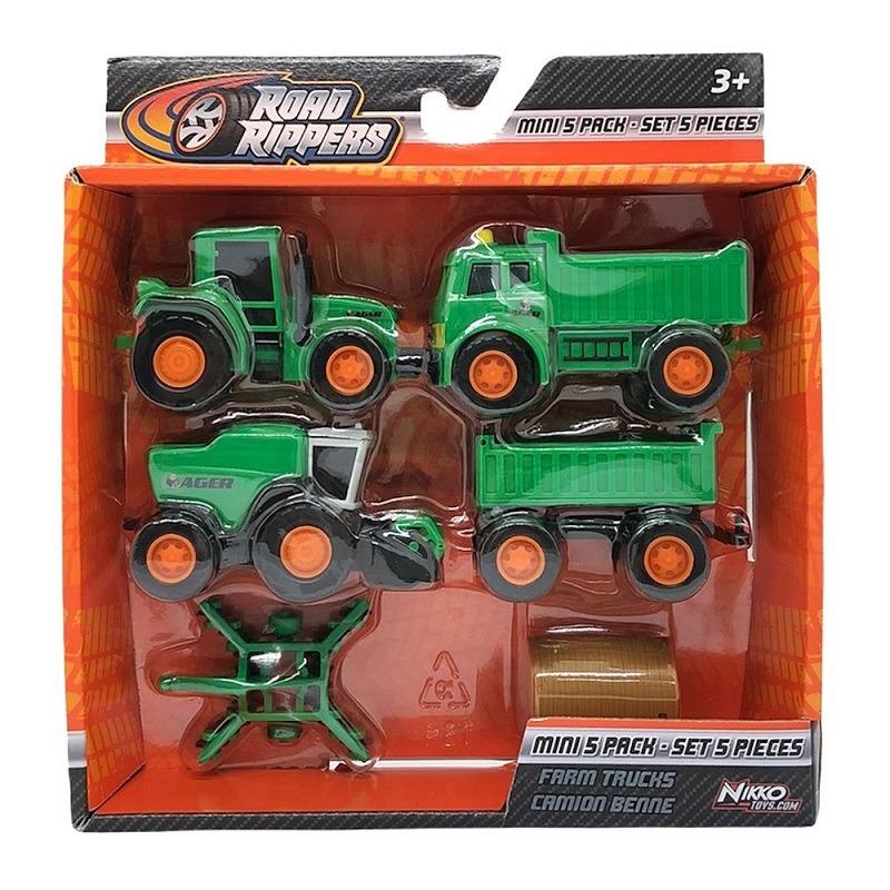 Set Of 5 Mini Cars