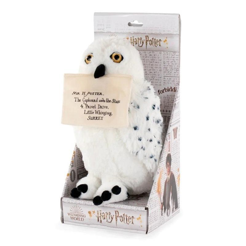 Barrado Harry Potter Hedwig Plush Toy With Envelop