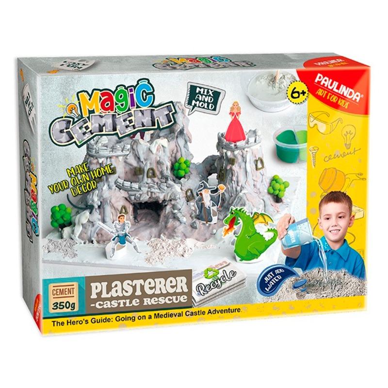 بوليندا - مجموعة بناء قلعة الإنقاذ بالاسمنت السحري