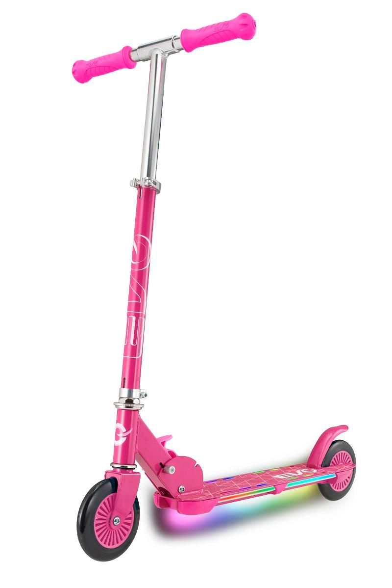 Evo Light Flash Scooter - Pink