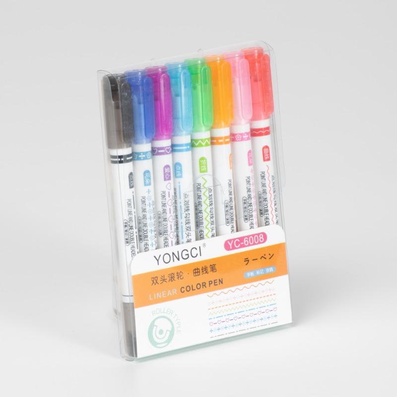 Linear Styles Coloring Set 8 Color For Kids