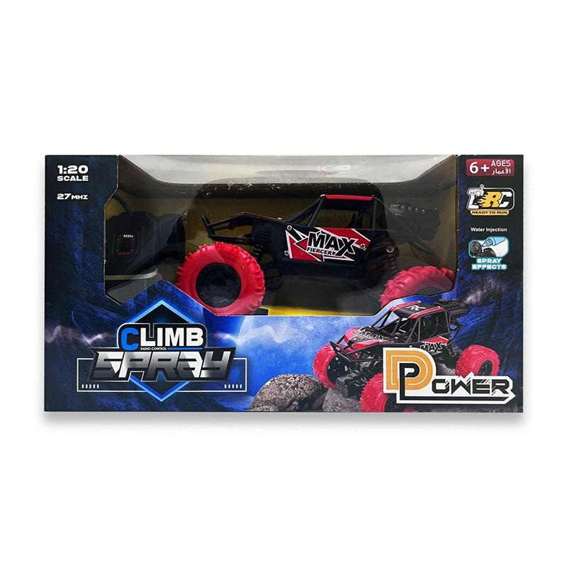 D-Power 1:20 4WD Spray Climb Car Four Wheel High Speed - Red