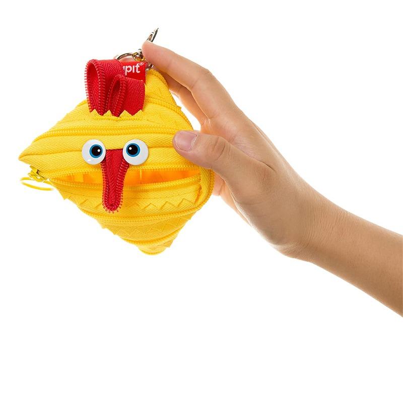 ZIPIT Animals Mini Coin Purse - Yellow