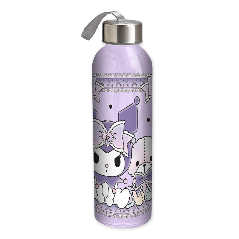 Kuromi Purple Plastic Water Bottle 500ml