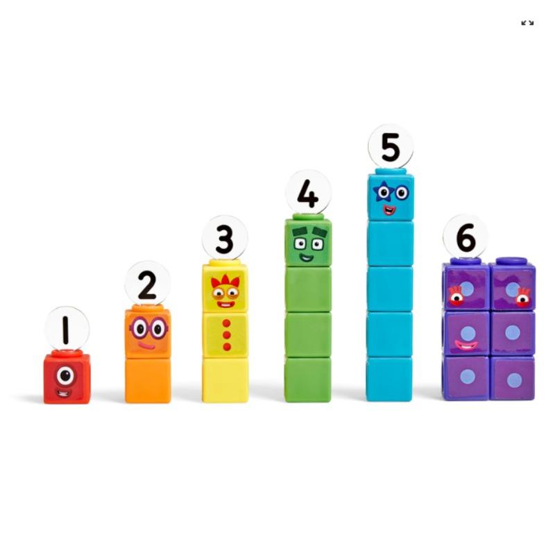 Learning Resources - MathLink Cubes Numberblocks Sheep Farm Activity Set