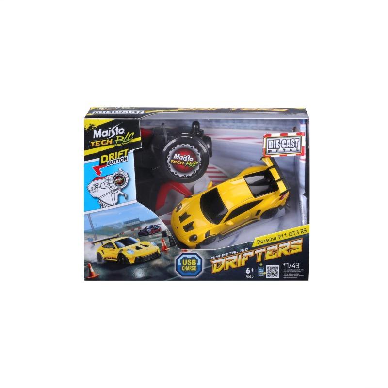 مايستو – بورشه 911 GT3 RS 1:43 | سيارة تحكم عن بعد للانجراف | إصدار بينك سليب الجريء