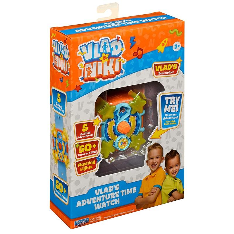 Vlad And Niki Adventure Time Watch - Blue