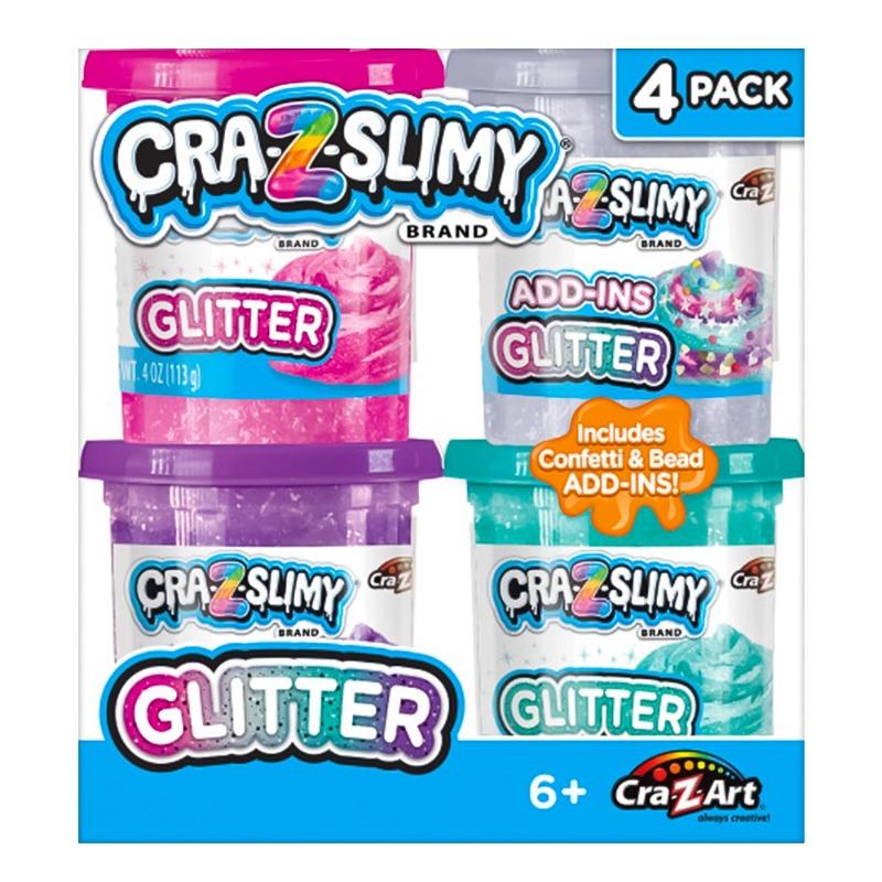 Cra-Z-Art Slimy Glitter - 4 Pack