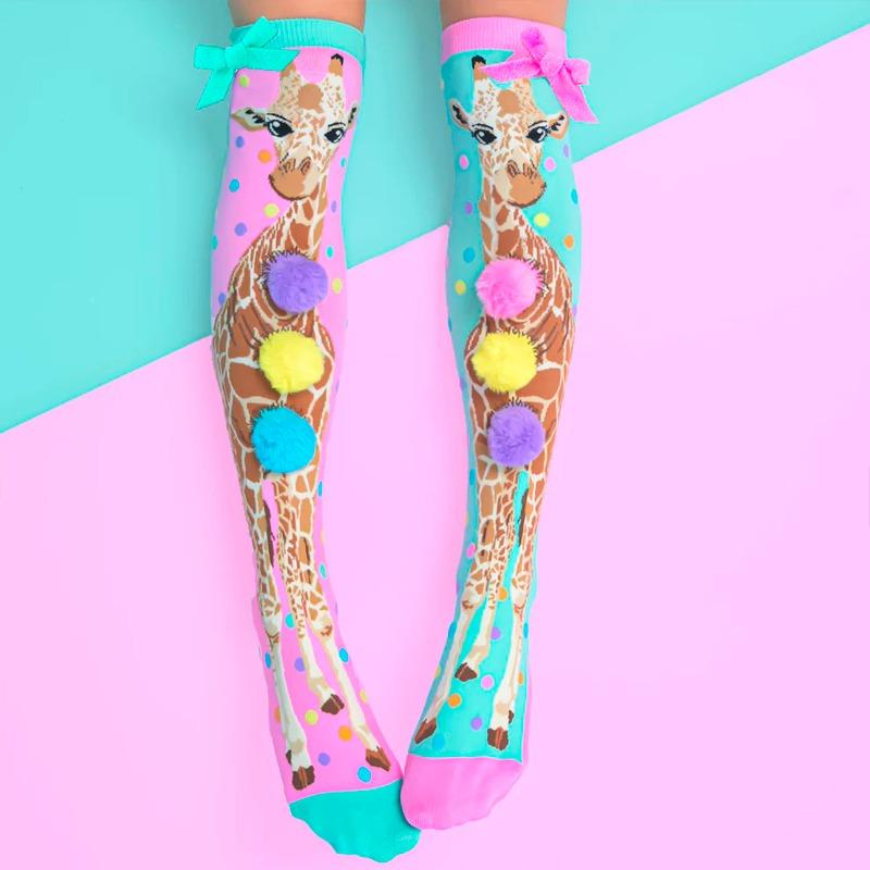 Madmia Giraffe Socks - Large
